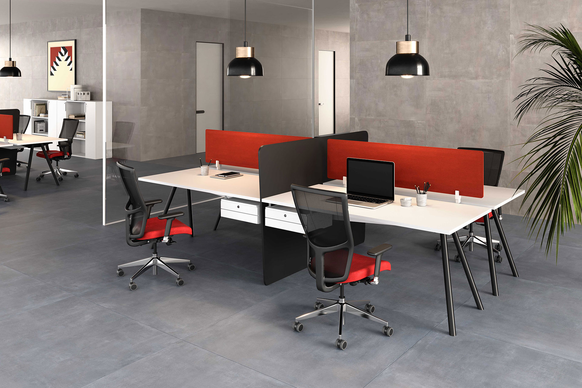 Scrivania regolabile sit-stand